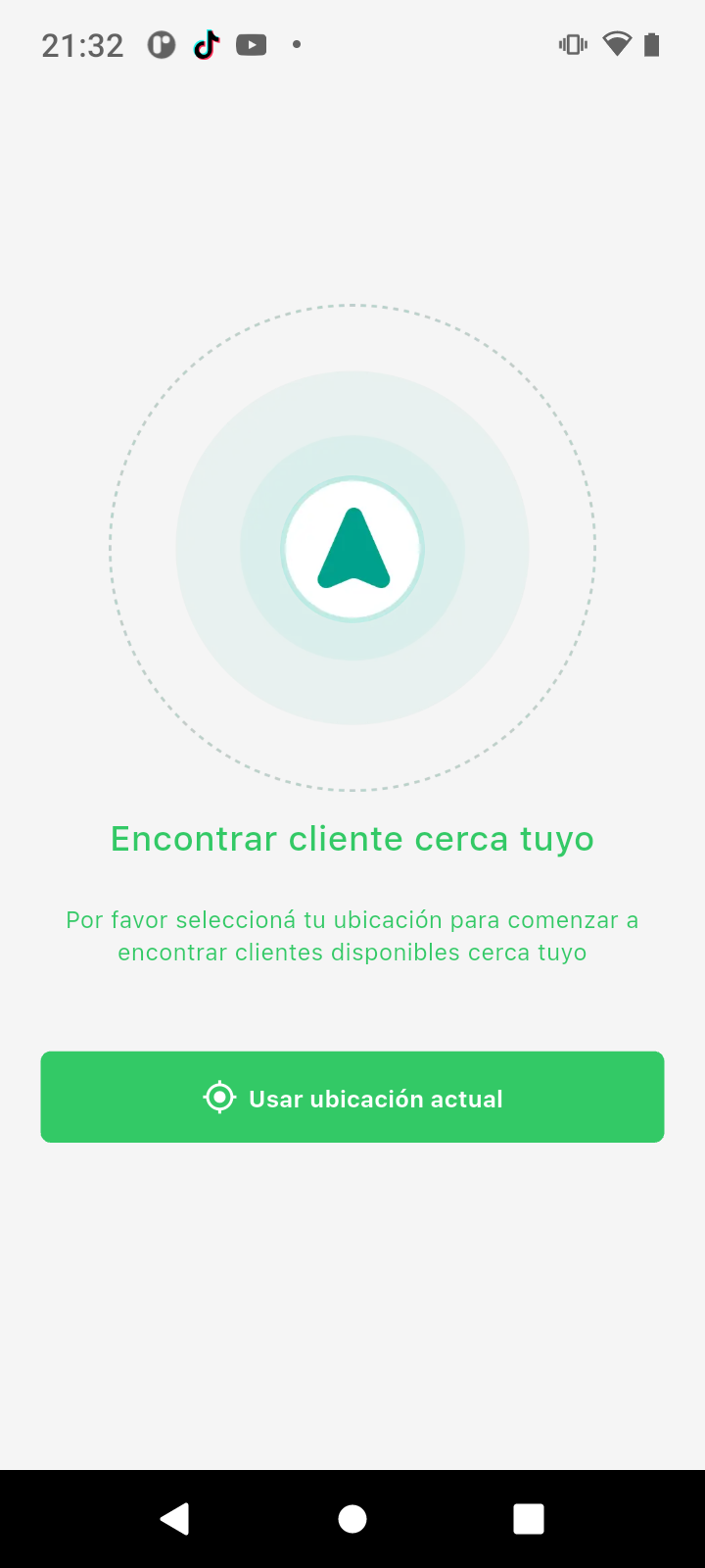 TaxiExpress Driver Home demo real